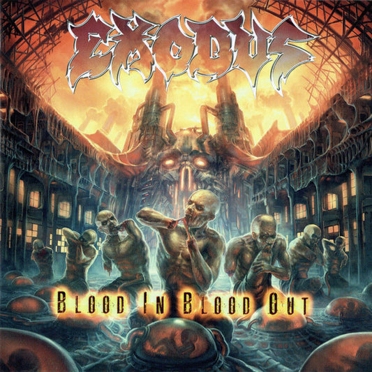 Image of Front Cover of CD - VG+/VG+ - EXODUS, Blood In Blood Out (Nuclear Blast; NB 3300-2, Europe 2014, Jewel Case, Booklet), ,  - 3836007E