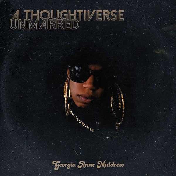 Image of Front Cover of LP - VG+/VG - GEORGIA ANNE MULDROW, A Thoughtiverse Unmarred (Mello Music Group; MMG-00069-1, US 2015, Purple / Black Splatter), ,  - 3816528C