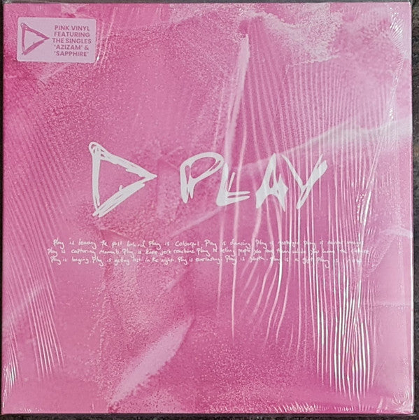 Image of Front Cover of LP - VG+/EX - ED SHEERAN, Play (Atlantic; 5021732758224, Europe 2025, Gatefold, Inner & Insert, Pink Vinyl), Seal opened instore, still in hype stickered shrinkwrap. Corner bump.,  - 3826020E