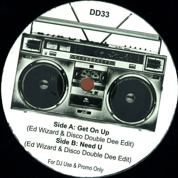 Image of Front Cover of 12" - /VG - T.S. MONK / COCO DE JOUR, Get On Up / Need U (Disco Deviance; DD33, UK 2014, Plain Sleeve), , A T.S. Monk  	Get On Up (Ed Wizard & Disco Double Dee Edit)B Coco De Jour   Need U (Ed Wizard & Disco Double Dee Edit) - 3826132E