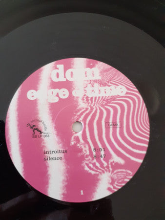Image of Label Cover of 2xLP - VG+/VG+ - DOM, Edge Of Time (Second Battle; SB LP 063, Germany 2000s Reissue, Gatefold, Disc 2 is Single Sided. ), ,  - 3826018E