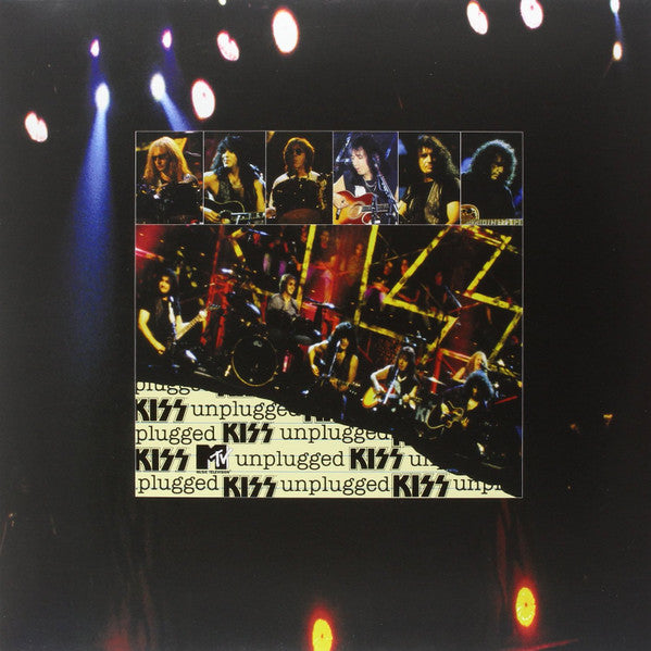 Image of Front Cover of 2xLP - EX/EX - KISS, MTV Unplugged (Mercury; B0020248-01, US 2014, Poster, 180g Vinyl), Opened Instore, Still In Stickered Shrinkwrap,  - 3826017E