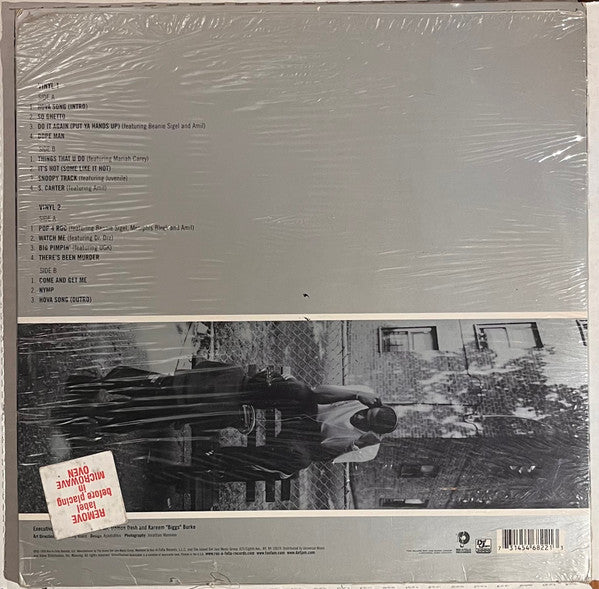 Image of Back Cover of 2xLP - VG/VG - JAY Z, Vol. 3... Life And Times Of S. Carter (Roc-A-Fella Records; 314 546 822-1, US 1999), Light marks. Wear to edges of sleeve with ringwear.,  - 3826249E