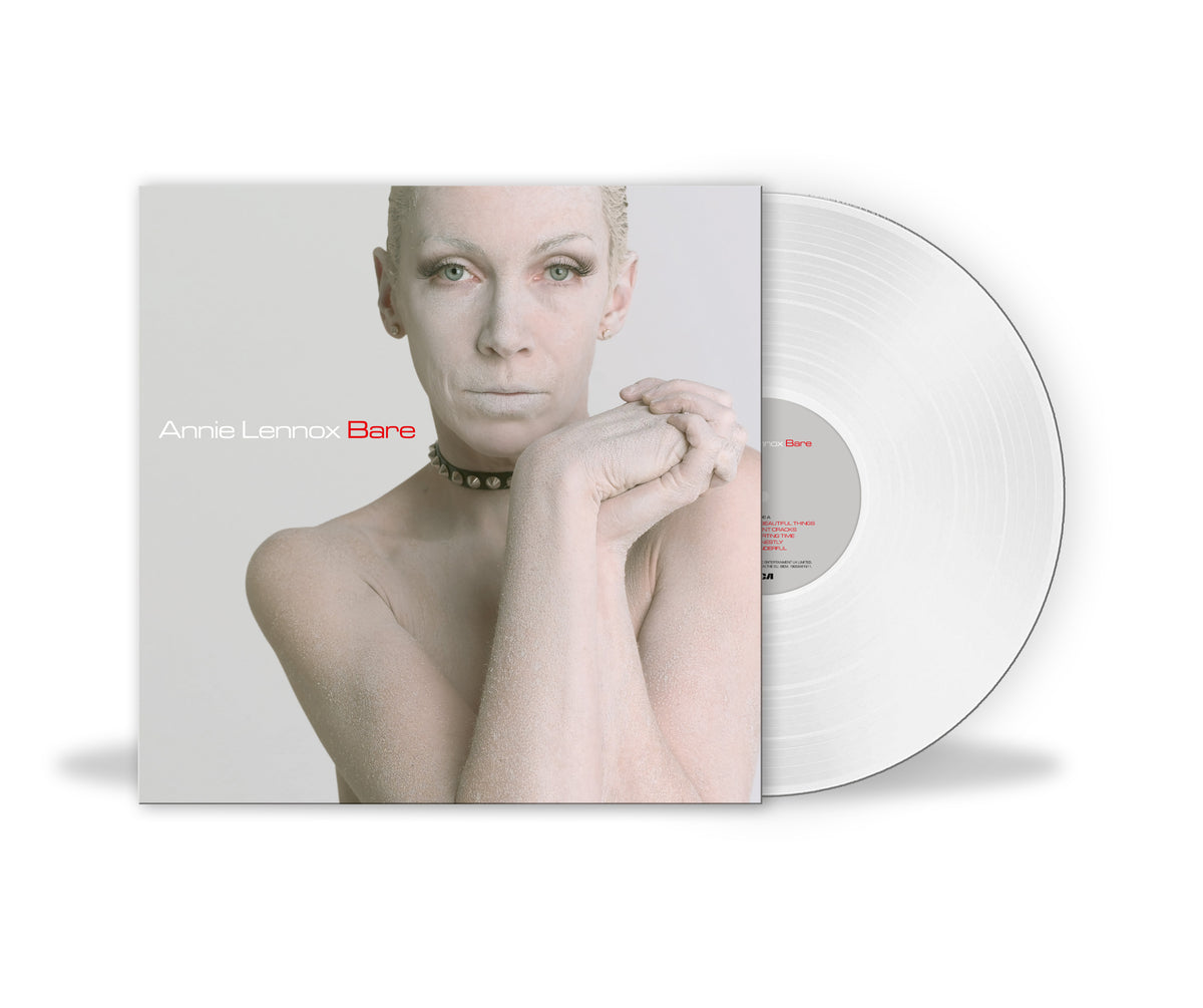 Image of Back Cover of LP - NEW/NEW - ANNIE LENNOX, Bare (Sony; 19958461911, UK 2026 Reissue), , Bare is Annie’s third solo album, for which she wrote all the songs and received a Grammy nomination in the Best Pop Vocal category. First issued in June 2003, achieving a Top 5 chart placement and gold certification in both the UK and the US, as well as going Top 20 in a dozen other countries, it has never been commercially released on vinyl before.  - 9414586C