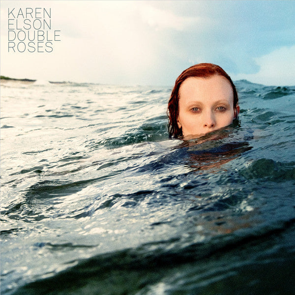Image of Front Cover of LP - EX/EX - KAREN ELSON, Double Roses (1965 Records; OLIVE1028V, UK 2017, Gatefold, White Vinyl), Seal opened instore, still in hype stickered shrinkwrap.,  - 3826297E
