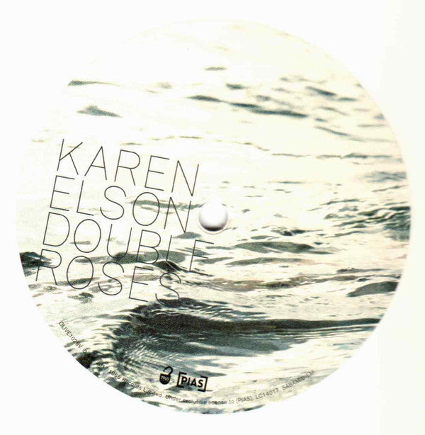 Image of Label Cover of LP - EX/EX - KAREN ELSON, Double Roses (1965 Records; OLIVE1028V, UK 2017, Gatefold, White Vinyl), Seal opened instore, still in hype stickered shrinkwrap.,  - 3826297E