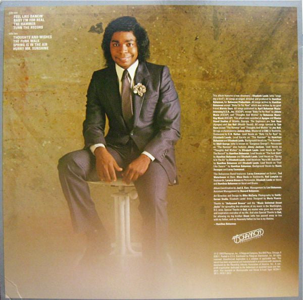 Image of Back Cover of LP - VG/G+ - BOHANNON, Music In The Air (Mercury; SRM-1-3813, US 1980, Company Inner), Shrink-wrap with ripped stickers on plastic. Wear and creasing along opening and at corners,  - 3816535C