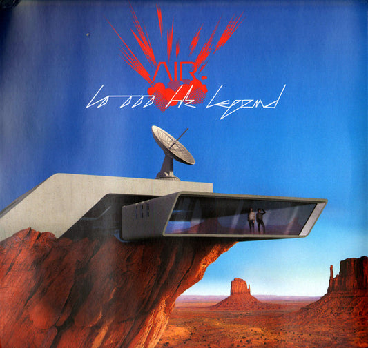 Image of Front Cover of LP - VG/EX - AIR, 10 000 Hz Legend (Parlophone; 0190295629250, France 2018 Reissue, 2 Inners, White Vinyl), Seal opened instore, still in shrinkwrap. Tear to top left corner through spine, light creasing.,  - 3826331E
