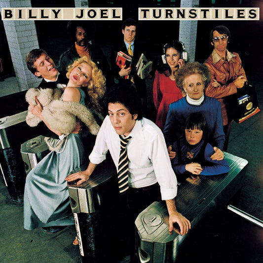 Image of Front Cover of LP - NEW/NEW - BILLY JOEL, Turnstiles (Sony; 19958468901, UK 2026 Reissue, Limited Edition Subway Token Gold Vinyl), , The fourth studio album by Billy Joel, originally released on May 19, 1976. Includes the iconic track “New York State Of Mind” and pressed on subway token gold vinyl.. - 9414634C