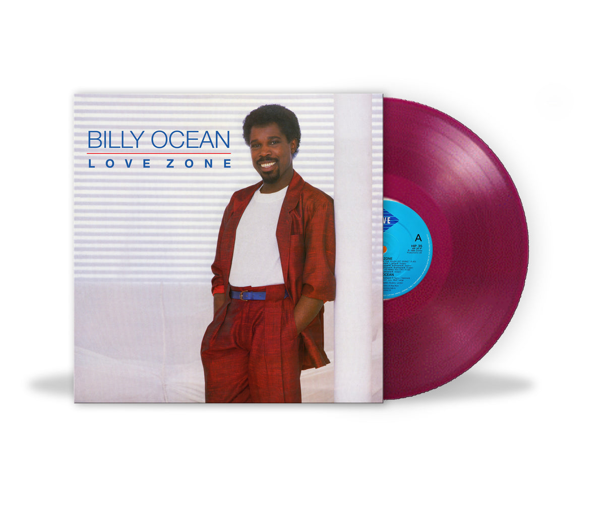 Image of Back Cover of LP - NEW/NEW - BILLY OCEAN, Love Zone (Sony; 19958463561, UK 2026 Reissue, Limited Edition 40th Anniversary), , Reissued for its 40th anniversary, Billy’s sixth album was a global success (both critically and commercially) in 1986, attaining double platinum status in the US and Top Ten chart placements in multiple territories. It features some of Billy’s biggest hits, including US No. 1 single ‘There'll Be Sad Songs (To Make You Cry)’ and the UK chart topper ‘When the Going Gets Tough