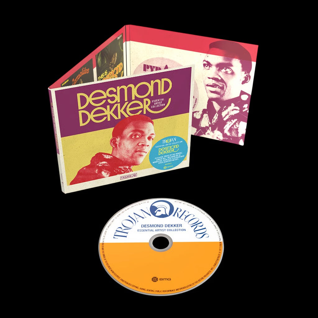 Image of Front Cover of CD - NEW/NEW - DESMOND DEKKER, Essential Artist Collection - Desmond Dekker (BMG / Trojan Records; 964264522, UK 2026 Reissue, Digisleeve), , New CD reissue featuring the very best of the Desmond Dekker, the King of Ska on Iconic British Reggae label Trojan Records.  - 9415895C