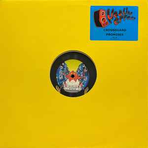 Image of Front Cover of 10" LP - VG+/VG - CROSSGUARD, Promises (Healing Effect; HE 18, Netherlands 1997, Stickered Plain Sleeve), light marks only. original yellow stickered sleeve,  - 3846324S