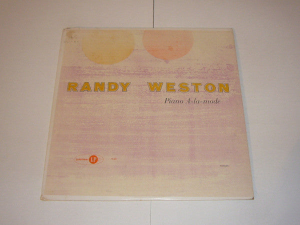 Image of Front Cover of LP - VG+/VG+ - RANDY WESTON, Piano A-la-mode (Jubilee; JGM 1060, US ), superficial marks only, plays VG+,  - 3846310S
