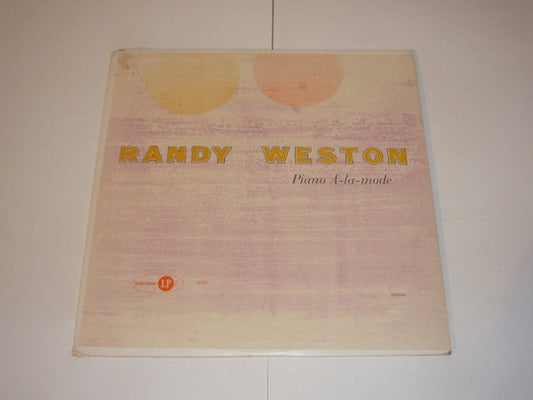 Image of Front Cover of LP - VG+/VG+ - RANDY WESTON, Piano A-la-mode (Jubilee; JGM 1060, US ), superficial marks only, plays VG+,  - 3846310S
