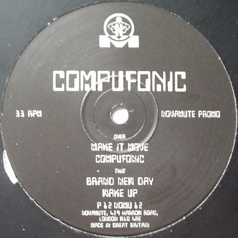 Image of Front Cover of 12" - /VG+ - COMPUFONIC, The Sound Of Compufonic (NovaMute ; P 12 NOMU 12, UK 1993), ,  - 3846328S
