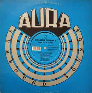 Image of Front Cover of LP - VG/VG - FINGERS PROJECT, Give Me A Wink (Aura Surround Sounds ; SUSSX 027, UK 1996), original comapny sleeve. light marks only. sticker on label,  - 3846336S