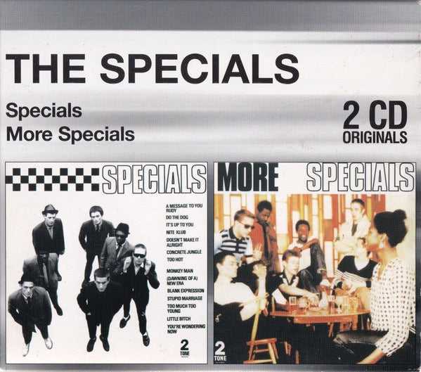 Image of Front Cover of 2xCD - VG+/VG+ - THE SPECIALS, Specials / More Specials (EMI; 724359214900, Europe 2003 Reissue, Card Slipcase with Two Jewel Cases inside), ,  - 3816571C