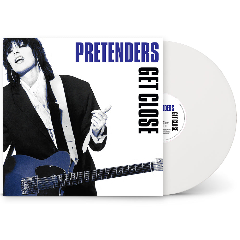 Image of Front Cover of LP - NEW/NEW - THE PRETENDERS, Get Close (40th Anniversary Edition) (Warner Strategic Marketing UK; , UK 2026 Reissue, White Vinyl), , Celebrating the 40th anniversary of the Pretenders' 1986 pop-rock classic Get Close, the album will be released on a limited-edition white vinyl featuring a brand-new remaster. Get Close features big tracks like My Baby, Hymn To Her and the Pretenders classic Don't Get Me Wrong.  - 9415980C