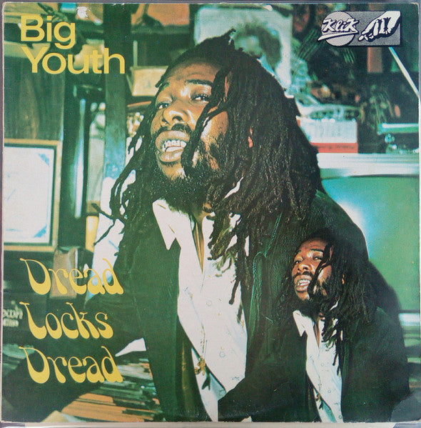 Image of Front Cover of LP - VG/VG - BIG YOUTH, Dread Locks Dread (Klik; KLP 9001, UK 1976), Some light hairlines. Writing on Sleeve & slight ringwear,  - 3826349E