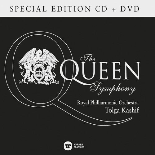 Image of Front Cover of 2xCD - VG+/VG+ - ROYAL PHILHARMONIC ORCHESTRA, TOLGA KASHIF, The Queen Symphony (Warner Classics; 0825646021895, Europe 2016, Triple Digipak), Very slight scratch on outer rim of audio disc.,  - 3936003E