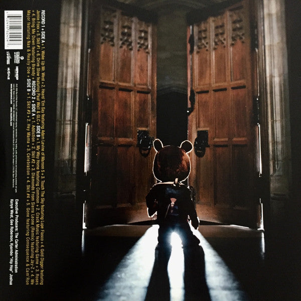 Image of Back Cover of 2xLP - VG/VG+ - KANYE WEST, Late Registration (Roc-A-Fella; 602498824047, Europe 2018 Reissue, No Insert), Ring Wear,  - 3916011C
