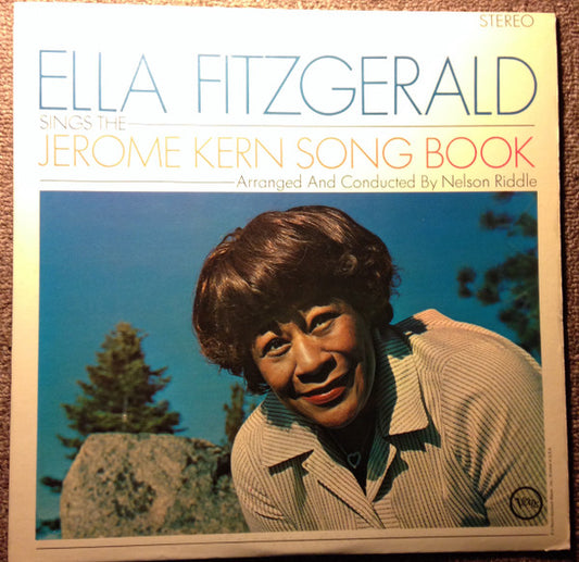 Image of Front Cover of LP - VG/VG - ELLA FITZGERALD, Ella Fitzgerald Sings The Jerome Kern Song Book (Verve Records; V6-4060, US 1963), ,  - 3926002E
