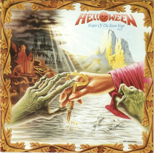 Image of Front Cover of CD - VG+/G+ - HELLOWEEN, Keeper Of The Seven Keys Part II (Castle Music; CMQDD1179, UK 2006 Reissue, Double CD Case), Scratches (CD),  - 3916008C