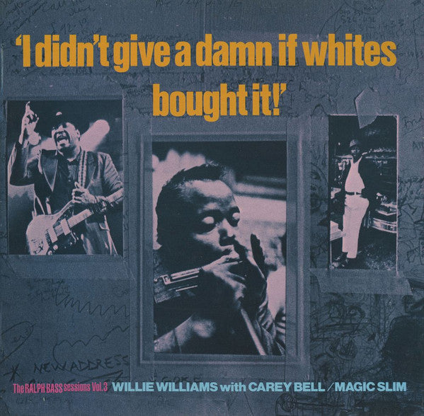 Image of Front Cover of LP - VG/VG - VARIOUS, I Didn't Give A Damn If Whites Bought It! - The Ralph Bass Session Vol. 3 (Red Lightnin'; RL0052, UK 1984), ,  - 3926005E
