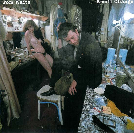 Image of Front Cover of LP - VG/VG+ - TOM WAITS, Small Change (Asylum Records; K 53 050, Europe 1980s Reissue, Inner, SST in matrix), Edge Wear,  - 3946007S