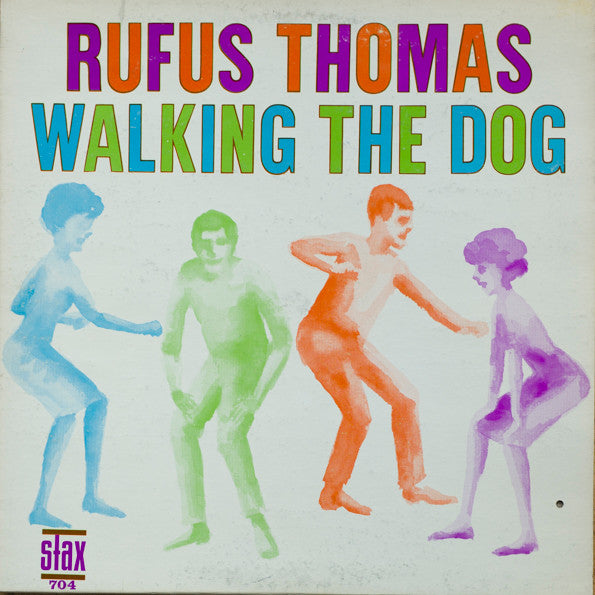 Image of Front Cover of LP - VG/VG - RUFUS THOMAS, Walking The Dog (Atlantic Plum & Orange; 704, Germany 1967), ,  - 3926010E