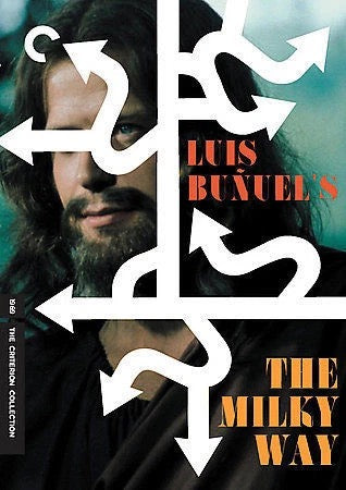 Image of Front Cover of DVD - VG+/VG+ - LUIS BUNUEL, The Milky Way (The Criterion Collection ; 402, UK , Booklet, Region 1 US), ,  - 3936020E