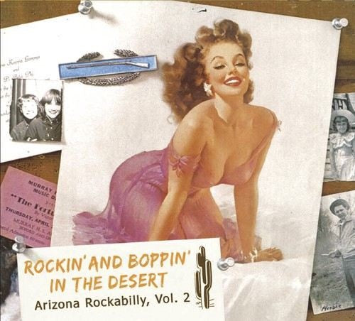 Image of Front Cover of CD - VG+/VG+ - VARIOUS, Rockin' And Boppin' In The Desert - Arizona Rockabilly, Vol. 2 (Bear Family Records; BCD 16683 AR, Germany 2008, Digipak, Booklet), ,  - 3916032C