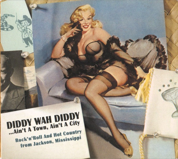 Image of Front Cover of CD - VG+/VG+ - VARIOUS, Diddy Wah Diddy ... Ain't A Town, Ain't A City (Rock 'N' Roll And Hot Country From Jackson, Mississippi) (Bear Family Records; BCD 16748 AR, Germany 2011, Digibook), ,  - 3916033C