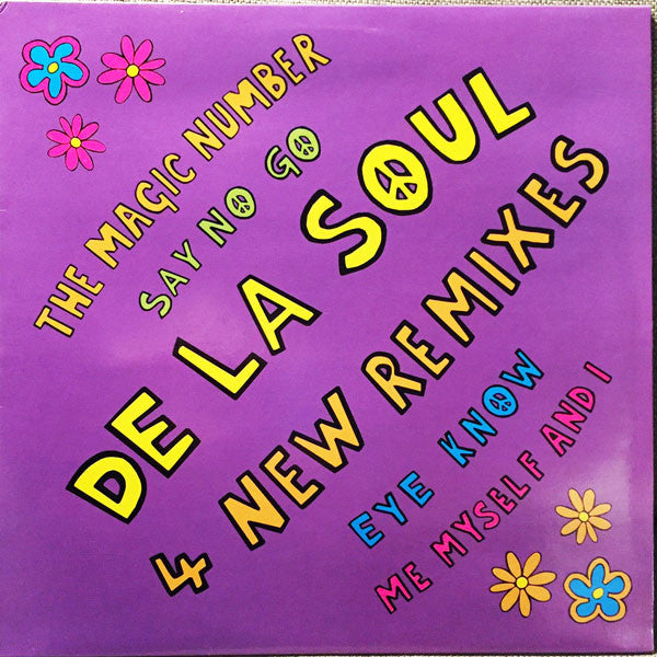 Image of Front Cover of 12" - VG+/EX - DE LA SOUL, 4 New Remixes (Tommy Boy; BLR14R, UK 2001, Picture Sleeve), ,  - 3946058S