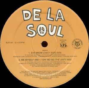 Image of Label Cover of 12" - VG+/EX - DE LA SOUL, 4 New Remixes (Tommy Boy; BLR14R, UK 2001, Picture Sleeve), ,  - 3946058S