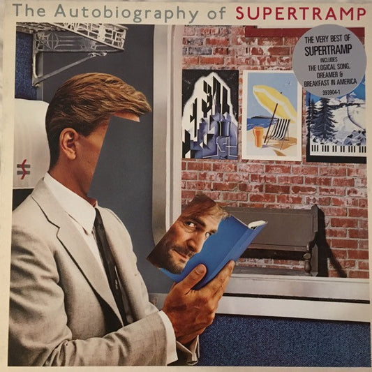Image of Front Cover of LP - VG+/VG+ - SUPERTRAMP, The Autobiography Of Supertramp (A&M Records; 393 904-1, Germany 1986, Made in Holland on labels (for Germany).), ,  - 3926019E
