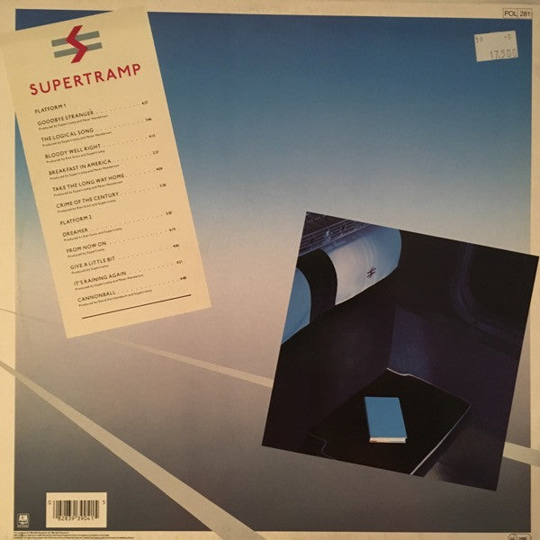 Image of Back Cover of LP - VG+/VG+ - SUPERTRAMP, The Autobiography Of Supertramp (A&M Records; 393 904-1, Germany 1986, Made in Holland on labels (for Germany).), ,  - 3926019E
