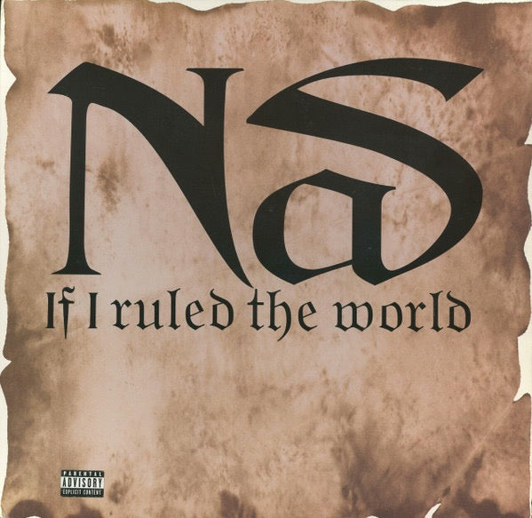 Image of Front Cover of 12" - VG/VG - NAS, If I Ruled The World (Columbia; 44 78327, US 1996, Picture Sleeve), Sleeve in opened shrink, minor cosmetic wear. ,  - 3916018C