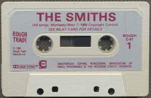 Image of Label Cover of Cassette - VG+/VG+ - THE SMITHS, The Smiths (Rough Trade; ROUGH C 61, UK 1984), ,  - 3936011E