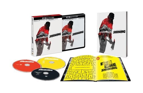 Image of Back Cover of 3xBlu-Ray - VG+/VG+ - STANLEY KUBRICK, The Shining (Warner Brothers; 5000263455, France , Slipcase, Booklet, 4K HD + Blu ray, languages English and French), ,  - 3936042E