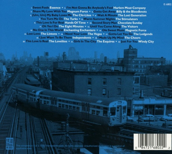 Image of Back Cover of CD - VG+/VG+ - VARIOUS, This Love Is For Real (The Sweet Soul Of Chicago: 1968-1981) (Interstate; IS 6802, UK 2017 Reissue, Digipak), ,  - 3916048C
