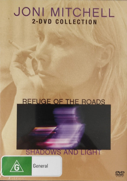 Image of Front Cover of 2xDVD - M/M - JONI MITCHELL, Joni Mitchell - 2-DVD Collection (Warner Music Vision; 5101175492, Australia 2006, Box Set, Region 2 and 6), ,  - 3936051E