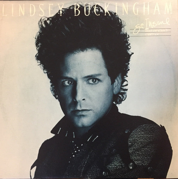 Image of Front Cover of 12" - VG/G+ - LINDSEY BUCKINGHAM, Go Insane (Extended Remix) (Mercury; 880 073-1, Netherlands 1984, Picture Sleeve), Quite a few scuffy hairline marks, All very light, Some light mottled marks to surface only, Plays above grade. Sleev has some ring wear & edge wear. ,  - 3916055C