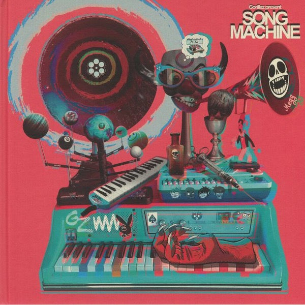 Image of Front Cover of LP - NEW/NEW - GORILLAZ, Song Machine Season One (Parlophone; 0190295209407, Europe 2020, Book Sleeve, Inner), ,  - 3836069E