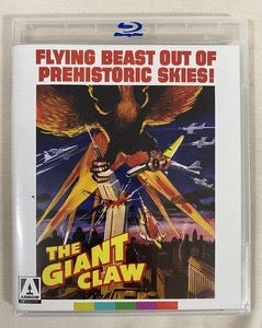 Image of Front Cover of Blu-Ray - VG+/VG+ - FRED F. SEARS, The Giant Claw (Arrow Video; FCD2193-4, UK 2021, 2 Postcards), ,  - 3936055E