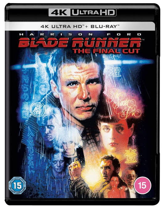 Image of Front Cover of 2xBlu-Ray - VG+/VG+ - RIDLEY SCOTT, Blade Runner: The Final Cut (Warner Brothers ; 5000390889,  , 4K HD + Blu ray), ,  - 3936059E
