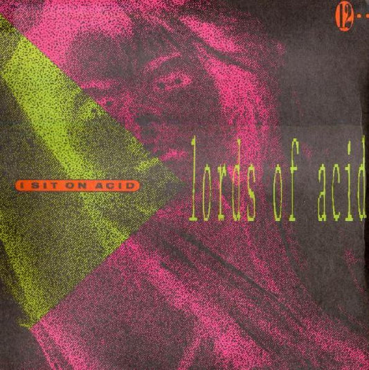 Image of Front Cover of LP - VG+/VG+ - LORDS OF ACID, I Sit On Acid (Wing Records; 873 145-1, US 1990), ,  - 3926077E