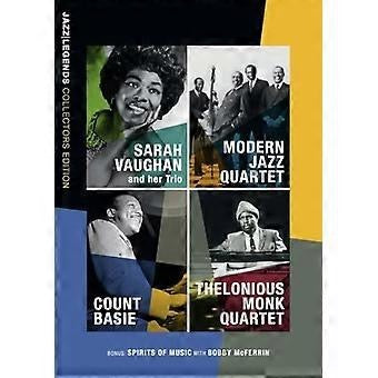 Image of Front Cover of 7xDVD - M/M - SARAH VAUGHAN, THLONIOUS MONK, Jazz Legends Collector's Edition (EuroArts ; , UK , Box Set, Limited Edition Numbered ), ,  - 3936071E