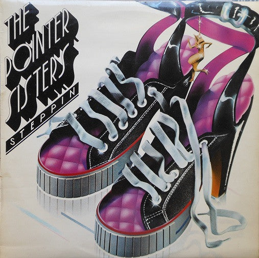 Image of Front Cover of LP - VG/VG - THE POINTER SISTERS, Steppin' (ABC Records; ABCL 5133, UK 1975, Laminated Sleeve), ,  - 3926079E