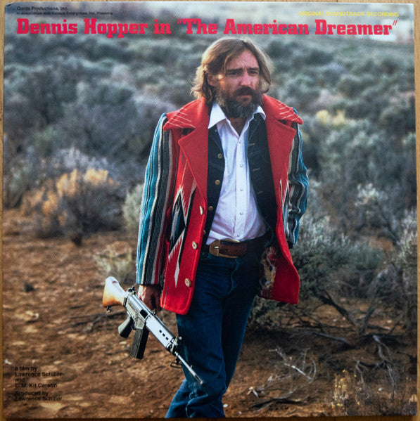 Image of Front Cover of LP - EX/EX - VARIOUS, Dennis Hopper In "The American Dreamer" (Cinewax; CINE 808, UK & US 2018 Reissue, Gatefold, Booklet, Poster, Record Store Day, Limited Edition, Red), ,  - 3946129S